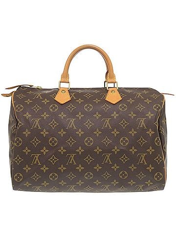 Louis Vuitton Louis Vuitton Speedy 35 Monogram M41524 Handbag LV 0436 LOUIS VUITTON (view 2)