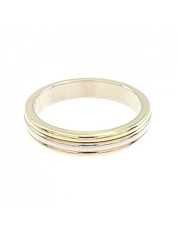 Cartier Cartier Three Gold Wedding Ring (view 2)