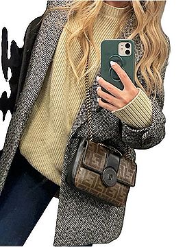 Danielle Bernstein Ribbed Crewneck Sweater Sweater Vest (view 1)