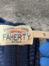 Faherty 100% Cotton Blue Faherty Cardigan Size S - photo 6