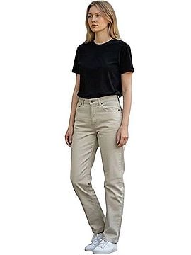 Liz Claiborne Straight Leg Fit Casual Pants (view 1)