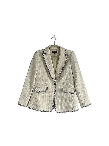 Talbots Contrast Stitch Classic Blazer Blazer (view 2)