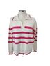 Max Studio Stripes Pink White Pullover Sweater Size L - photo 1