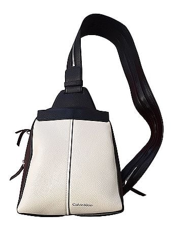 Calvin Klein Millie Leather Backpack (view 1)