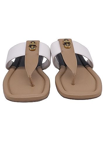 Marc Jacobs Marc Jacobs The Colorblock Dual T-Strap Sandals in Multicolor Leather (view 2)