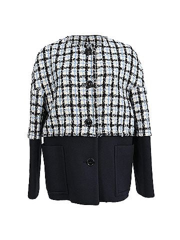 MARNI Marni Plaid Tweed Jacket in Multicolor Wool (view 1)