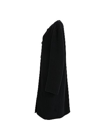 MARNI Marni Single-Breasted Coat in Black Cashmere (view 2)