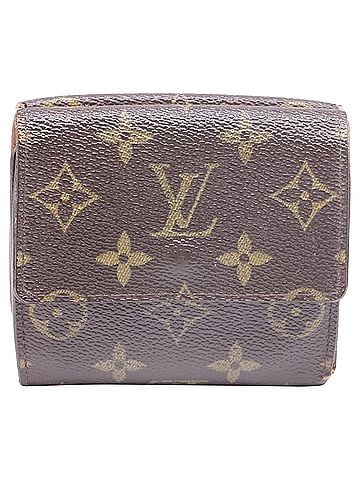 Louis Vuitton Louis Vuitton Monogram Elise Wallet in Brown Nylon Canvas (view 2)