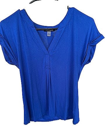 Cable & Gauge Short Sleeve Blouse (view 1)