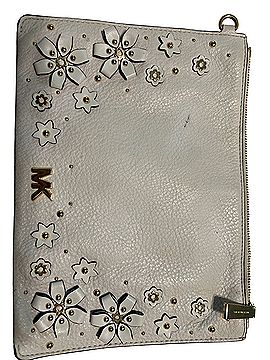 Michael Kors Leather Clutch (view 1)