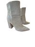 Steve Madden Silver Ankle Boots Size 11 - photo 1