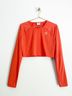 Gymshark 100% Polyester Orange Long Sleeve Top Size M - photo 7