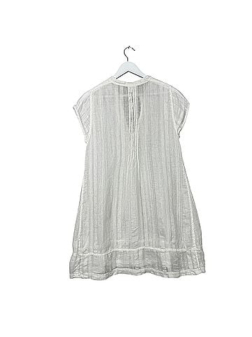 CP Shades Regina Cap-Sleeve Linen Tunic Casual Dress (view 2)
