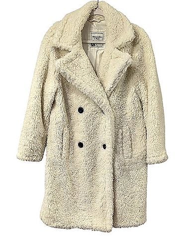Abercrombie & Fitch Faux Fur Teddy Coat Coat (view 1)
