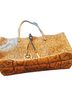 VS Animal Print Brown Leather Tote One size - photo 2