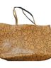 VS Animal Print Brown Leather Tote One size - photo 3