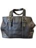 Coach 100% Leather Black Leather Satchel One size - photo 1