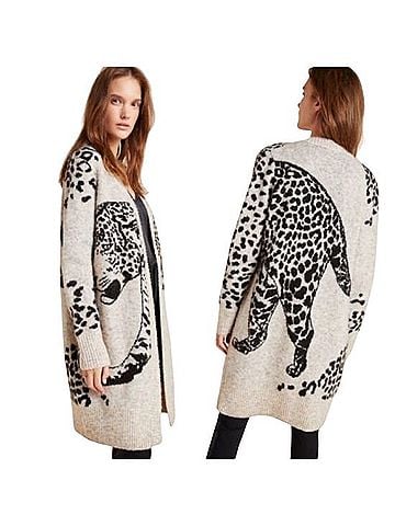 Anthropologie Moth Lucerne Leopard Cardigan (view 1)