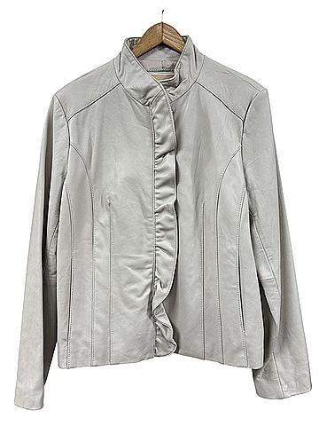 MICHAEL Michael Kors Leather Jacket (view 1)