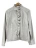 MICHAEL Michael Kors 100% Lambskin 100% Polyester White Leather Jacket Size XL - photo 1