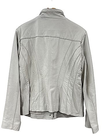 MICHAEL Michael Kors Leather Jacket (view 2)