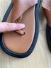 ALOHAS 100% Leather Brown Black Sandals Size 9 - photo 8