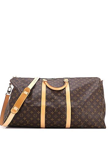 Louis Vuitton Keepall Bandouliere Bag Monogram Canvas 60 (view 1)