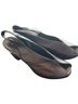 Lemare Lemare Italian Peep-Toe Slingback Heels Heels - photo 2