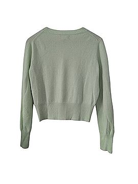 J.Crew Cashmere Cropped Crewneck Sweater Cashmere Pullover Sweater (view 2)