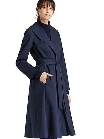 Eileen Fisher Wrap Trench Trenchcoat (view 1)