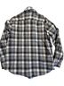 Frank & Eileen Plaid Blue White Black Button-Down Shirt Size S - photo 2
