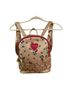 Betsey Johnson Cream Floral Heart Mini Backpack Backpack - photo 1