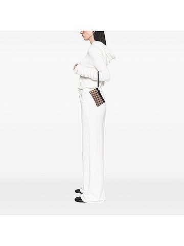 Gucci GG Canvas Horsebit Wristlet Pochette (view 2)