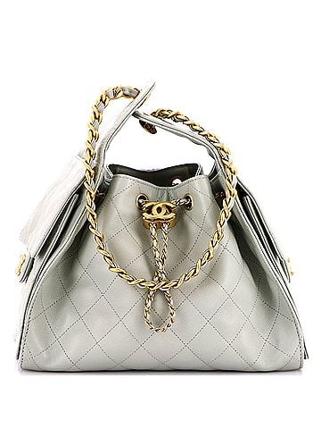 Chanel 25 Hobo Bag Quilted Caviar Small (view 1)