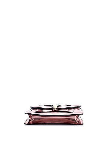 Bvlgari Serpenti Forever Square Shoulder Bag Metallic Leather Small (view 2)