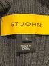 St. John 100% Wool Stripes Gray Jacket Size S - photo 3