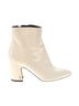 Sam Edelman 100% Leather Ivory Sam Edelman Ankle Boots Size 8 1/2 - photo 1