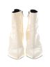 Sam Edelman 100% Leather Ivory Sam Edelman Ankle Boots Size 8 1/2 - photo 2