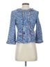 St. John Tweed Blue St. John Jacket Size 2 - photo 1
