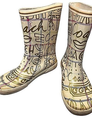Coach Rain Boots (view 1)