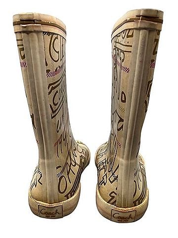 Coach Rain Boots (view 2)