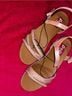 Pop Pink White Sandals Size 5 - photo 3