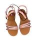 Pop Pink White Sandals Size 5 - photo 2