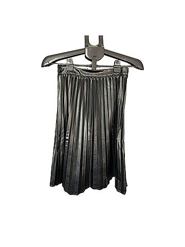 Monteau Faux Leather Skirt (view 2)