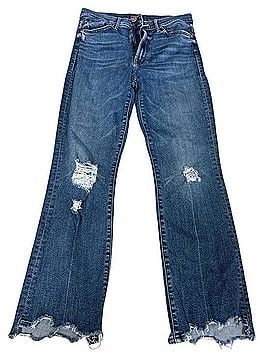 Mother The Insider Crop Step Fray Jeans (view 2)