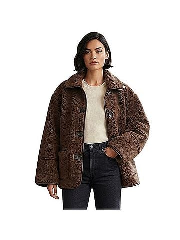Jason Wu reversible ranch coat Faux Leather Jacket (view 2)
