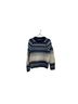 Scotch & Soda Winter Blue Fairisle Wool Blend Crewneck Pullover Sweater - photo 1