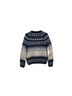 Scotch & Soda Winter Blue Fairisle Wool Blend Crewneck Pullover Sweater - photo 2