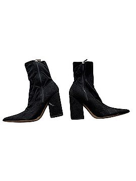 Marc Fisher Pointed Toe Block Heel Sock Boots Heels (view 2)