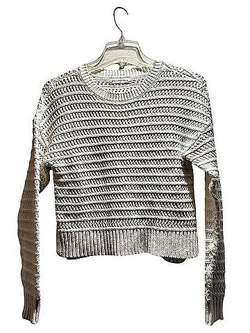 Aeropostale Open Knit Crew Neck Sweater Pullover Sweater (view 1)